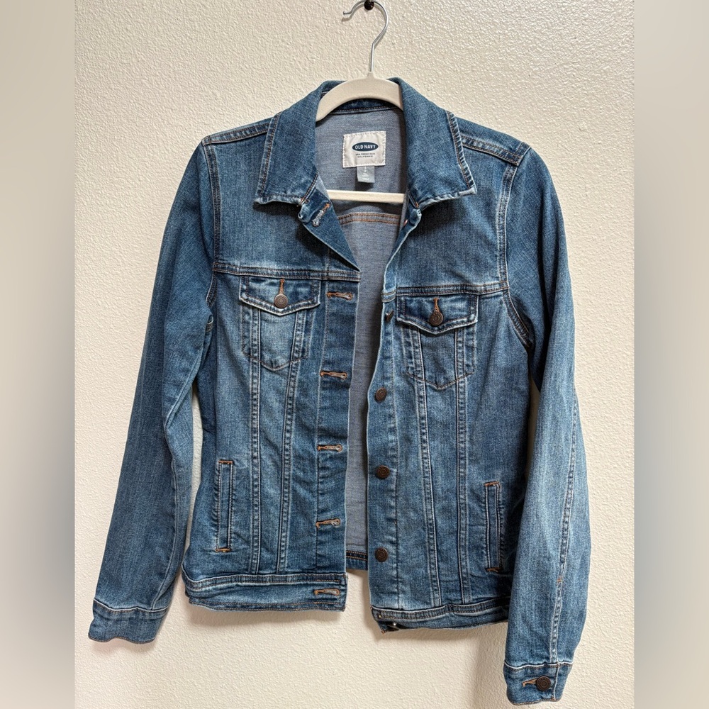 Old Navy Denim Jacket, Small Tall